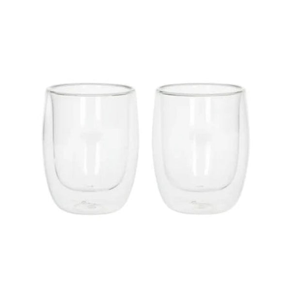 Danny Home Double Walled Cappuccino Glass 2 Pieces Set 200ml at Zubaidas Homestore Pakistan