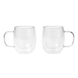 Danny Home Double Walled Espresso Glass Cup with Handle 80ml at Zubaidas Homestore Pakistan