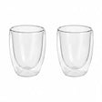 Danny Home Double Walled Glass 2 Pieces Set 80ml at Zubaidas Homestore Pakistan