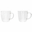 Danny Home Double Walled Glass Cup with Handle 80ml at Zubaidas Homestore Pakistan