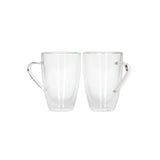 Danny Home Double Walled Glass Mug 2 Piece Set 350ml at Zubaidas Homestore Pakistan