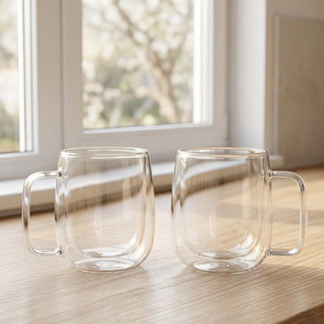 Danny Home Double Walled Glass Mug 200ml at Zubaidas Homestore