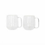 Danny Home Double Walled Glass Mug with Handle 250ml at Zubaidas Homestore Pakistan