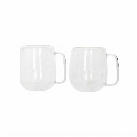 Danny Home Double Walled Glass Mug with Handle 250ml at Zubaidas Homestore Pakistan