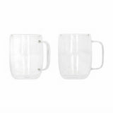 Danny Home Double Walled Glass Mug with Handle 300ml at Zubaidas Homestore Pakistan
