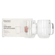 Danny Home Double Walled Glass Mug with Handle 300ml at Zubaidas Homestore 