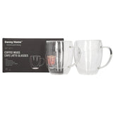 Danny Home Double Walled Glass Mug with Handle 300ml at Zubaidas Homestore