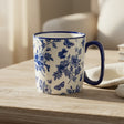Danny Home Floral Blue Ceramic Mug 450ml Zubaidas Homestore