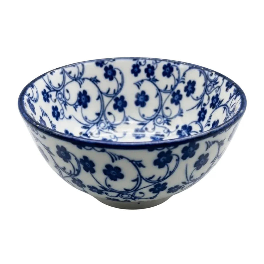 Danny Home Floral Design Ceramic Bowl 13cm at Zubaidas Homestore Pakistan