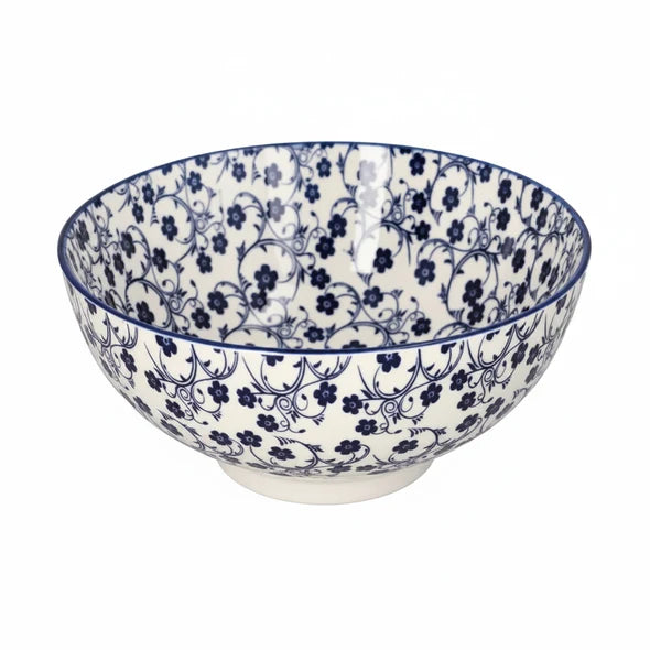 Danny Home Floral Design Ceramic Bowl 20cm at Zubaidas Homestore Pakistan