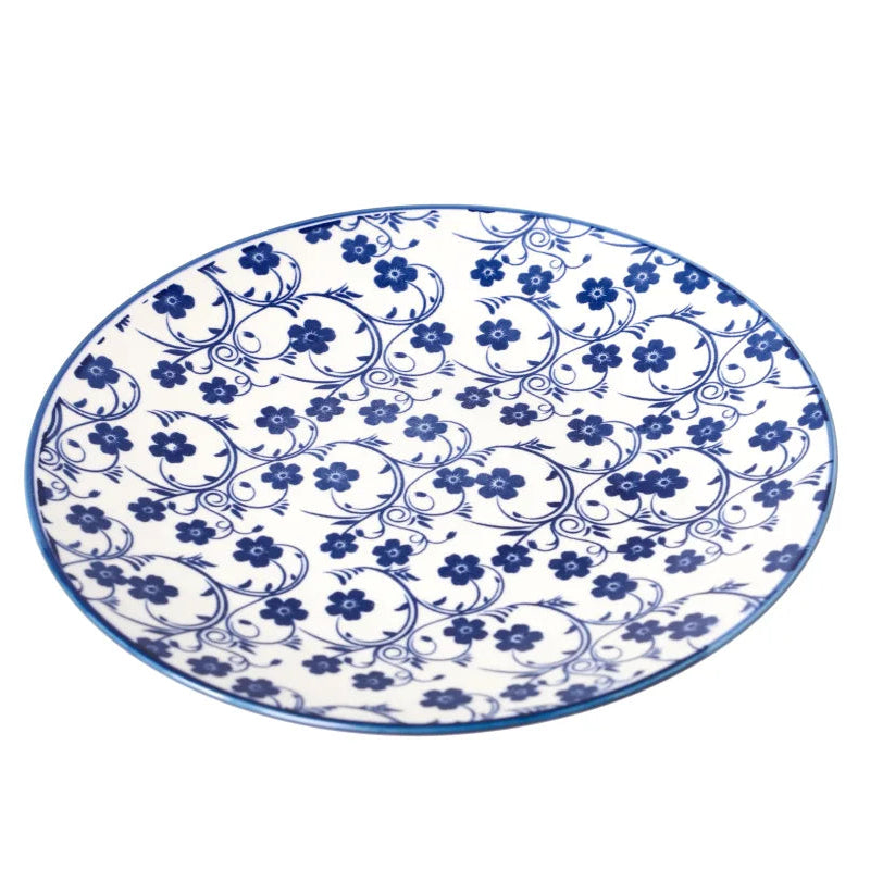 Danny Home Floral Design Ceramic Plate 19cm at Zubaidas Homestore Pakistan