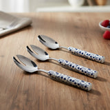 Danny Home Floral Design Dinner Spoon 3 Pieces Set 19.3cm at Zubaidas Homestore
