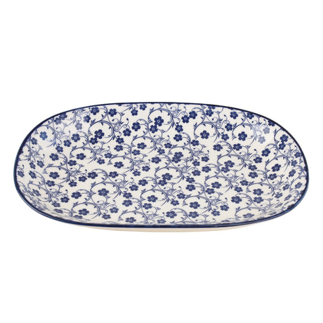 Danny Home Floral Design Platter Plate 30 cm at Zubaidas Homestore Best for Home Shopping Pakistan