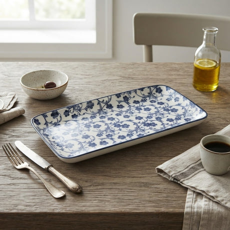 Danny Home Floral Design Serving Platter 23.3cm at Zubaidas Homestore Pakistan