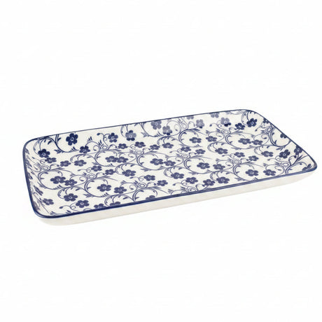 Danny Home Floral Design Serving Platter 23.3cm at Zubaidas Homestore Best for Home Shopping Pakistan