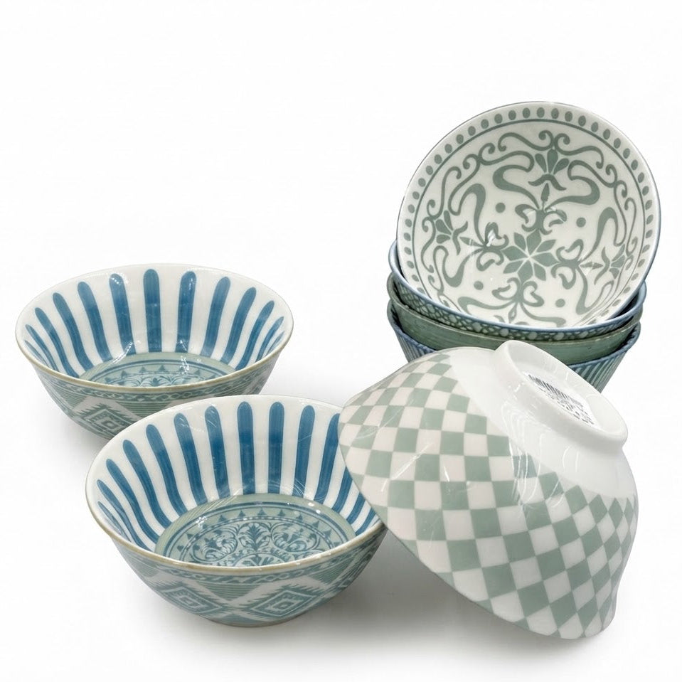 Danny Home Floral Inverted Bowl Set 6 Pieces at Zubaidas Homestore Pakistan