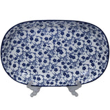 Danny Home Floral Oval Plate 12 Inches at Zubaidas Homestore