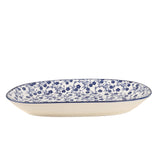 Danny Home Floral Oval Plate 12 Inches at Zubaidas Best Home Store in Pakistan
