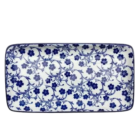 Danny Home Floral Rectangular Plate 9 Inches at Zubaidas Homestore Pakistan