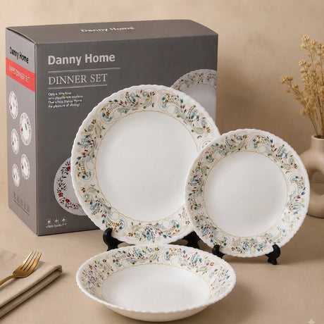 Danny Home Floral Vine Dinner Set 18 Pieces at Zubaidas Homestore Pakistan