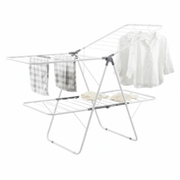 Danny Home Foldable Clothes Drying Rack White at Zubaidas Homestore Pakistan