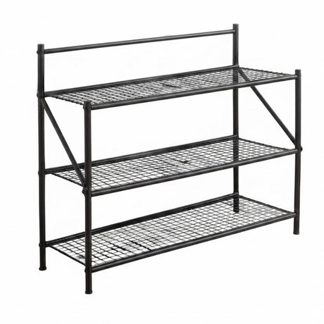 Danny Home Folding Shoe Rack 3 Tier 70x24x51cm at Zubaidas Homestore Pakistan