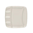 Danny Home Fondue Plate 2 Pieces Set 23.4cm White at Zubaidas Homestore 