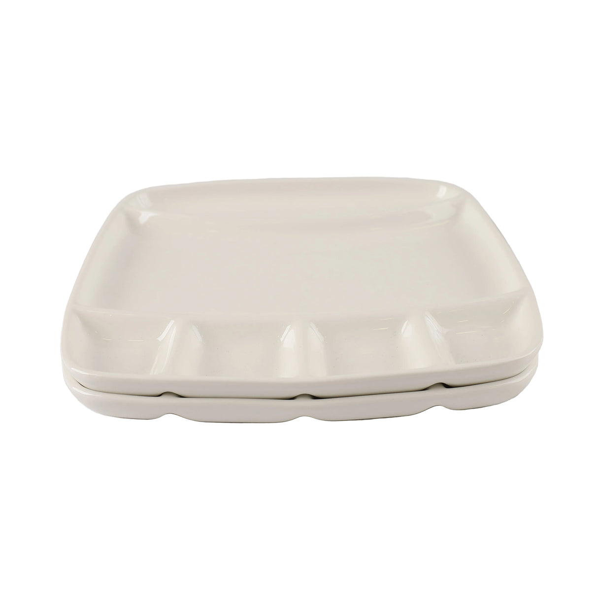 Danny Home Fondue Plate 2 Pieces Set 23.4cm White at Zubaidas Homestore Pakistan