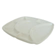 Danny Home Fondue Plate 2 Pieces Set 23.8cm White at Zubaidas Homestore Pakistan