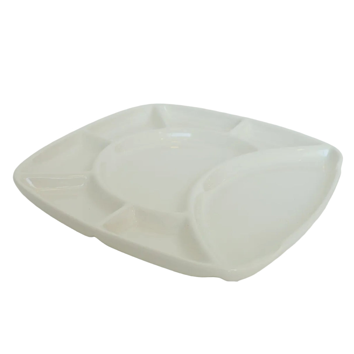 Danny Home Fondue Plate 2 Pieces Set 23.8cm White at Zubaidas Homestore Pakistan