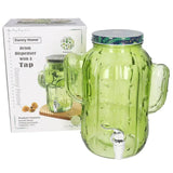 Danny Home Glass Beverage Dispenser 3.5 Liter With Tap at Zubaidas Homestore 