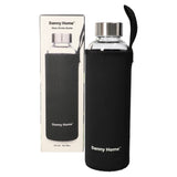 Danny Home Glass Bottle with Neoprene Cover 550ml at Zubaidas Homestore 