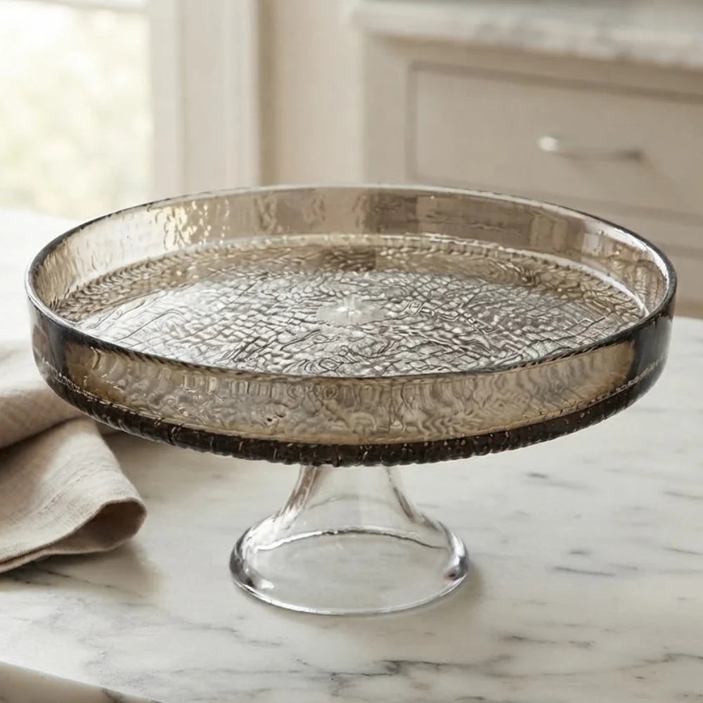 Danny Home Glass Cake Stand 21cm at Zubaidas Homestore 
