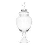Danny Home Glass Decorative Cookie Jar 37.7cm at Zubaidas Homestore Pakistan