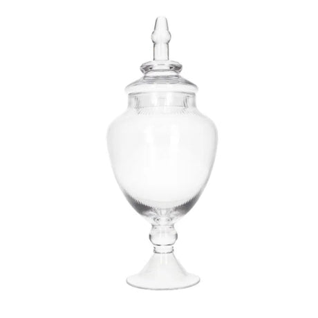 Danny Home Glass Decorative Cookie Jar 37.7cm at Zubaidas Homestore Pakistan