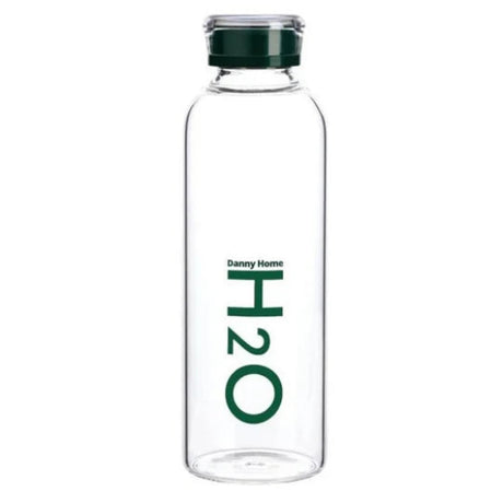 Danny Home Glass Drink Water Bottle 750ml Green at Zubaidas Homestore Pakistan