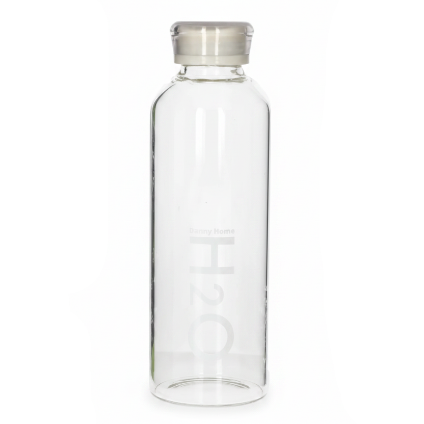 Danny Home Glass Drink Water Bottle 750ml White at Zubaidas Homestore Pakistan
