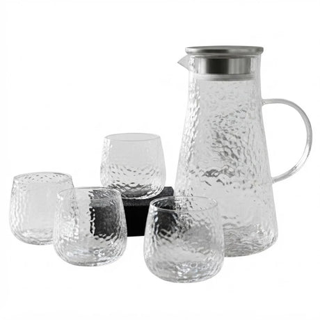 Danny Home Glass Juice Jar and Glass 5 Pieces Set at Zubaidas Homestore Pakistan