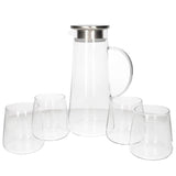Danny Home Glass Juice Jar and Glass 5 Pieces Set at Zubaidas Homestore Pakistan