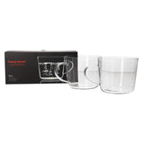 Danny Home Glass Mug 2 Pieces Set 500ml at Zubaidas Homestore 