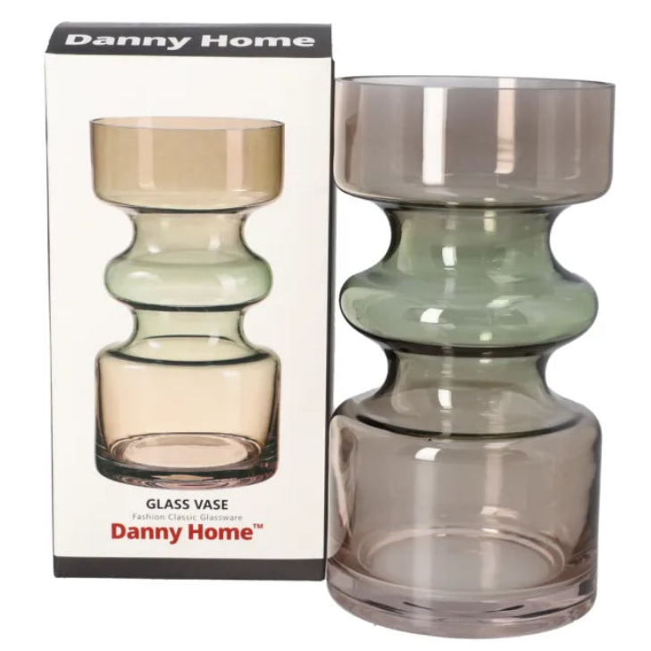 Danny Home Glass Plant Vase 18.2cm at Zubaidas Homestore Pakistan