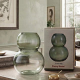 Danny Home Glass Plant Vase Green at Zubaidas Homestore 
