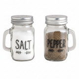 Danny Home Glass Salt and Pepper Jars 7cm at Zubaidas Homestore Pakistan
