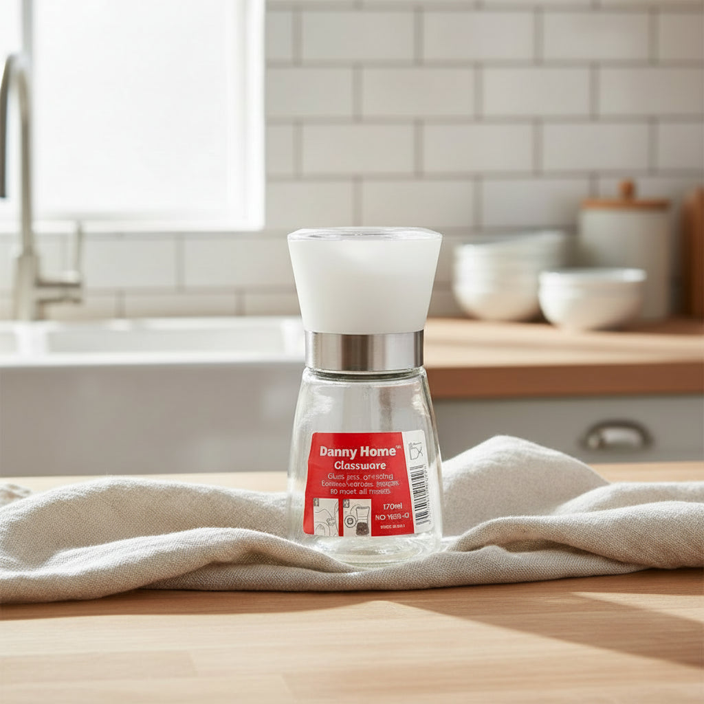Danny Home Glass Seasoning Spice Jar 170ml at Zubaidas Homestore