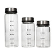 Danny Home Glass Spice Jar 3 Pieces Set at Zubaidas Homestore Pakistan