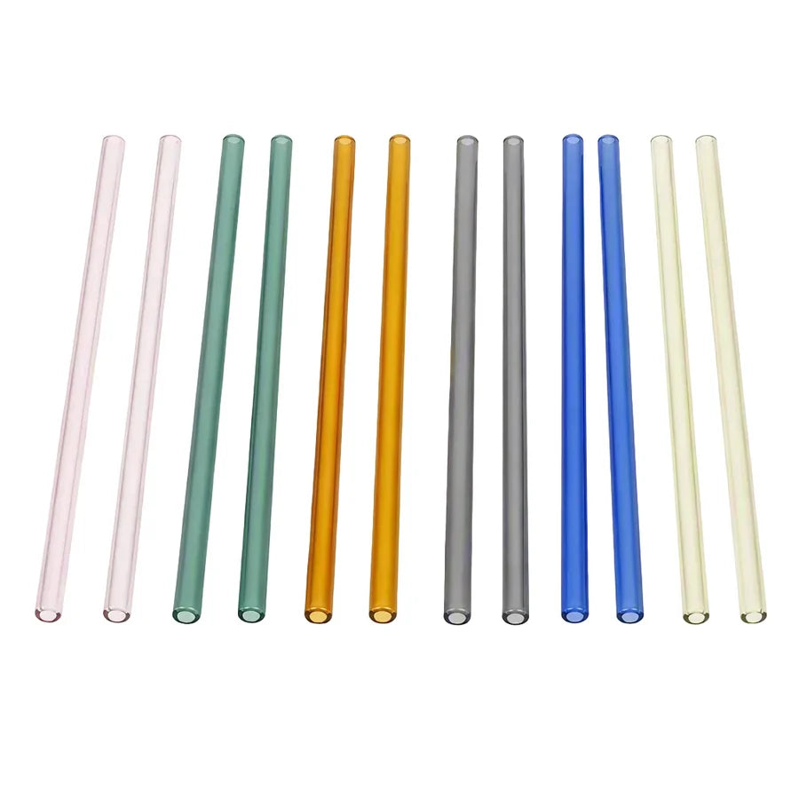 Danny Home Glass Straw Reusable 13 Pieces Set at Zubaidas Homestore Pakistan