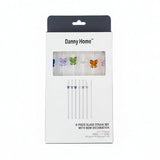 Danny Home Glass Straw Reusable 7 Pieces Set at Zubaidas Homestore