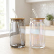 Danny Home Glass Tumbler with Straw 2 Pieces Set 500ml at Zubaidas Homestore