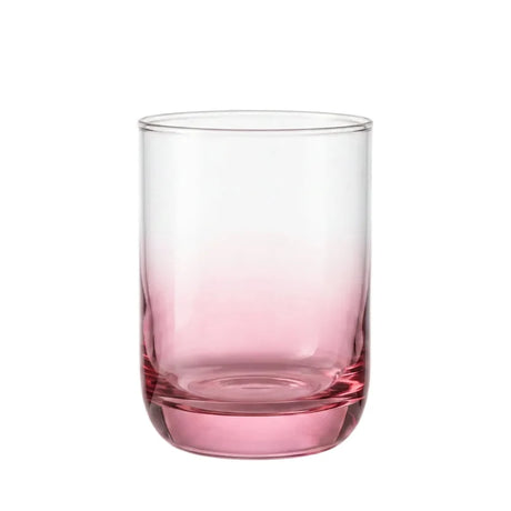 Danny Home Gradient Pink 4 Pieces Glass Set 310ml at Zubaidas Homestore Pakistan