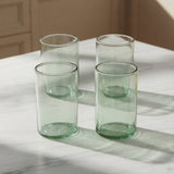 Danny Home Green Ombre 4 Pieces Glass Set 390ml at Zubaidas Homestore 